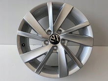 Load image into Gallery viewer, 1x Alufelge 17 Zoll 6.5" 5x112 46ET Glanz Silber 5H0071497 VW Golf Viii FEL8080737248di