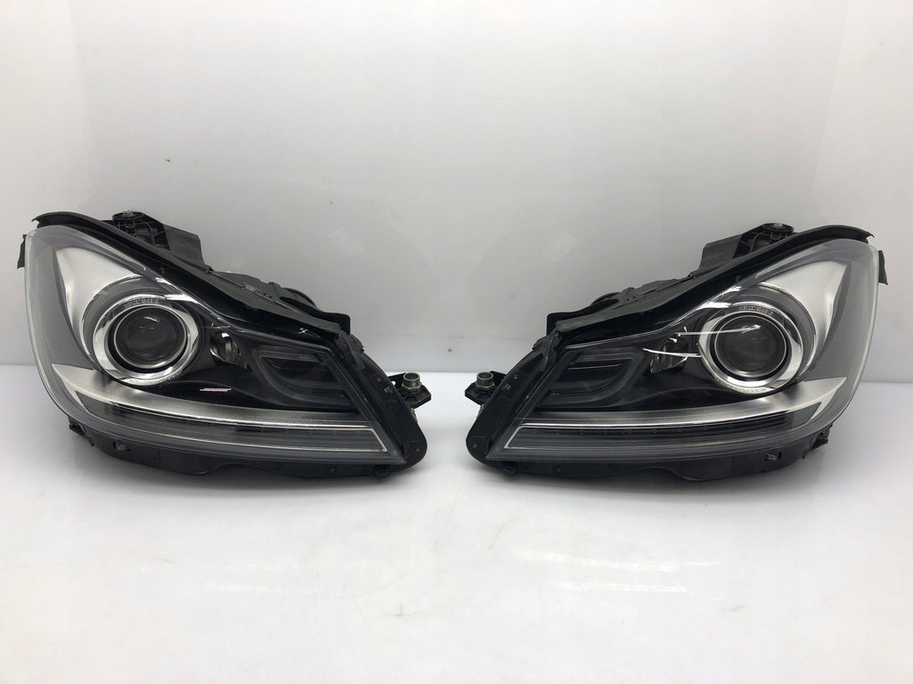 Frontscheinwerfer Mercedes-Benz W204 A2048203839 Ein Satz Scheinwerfer Headlight SCH9871916211xs