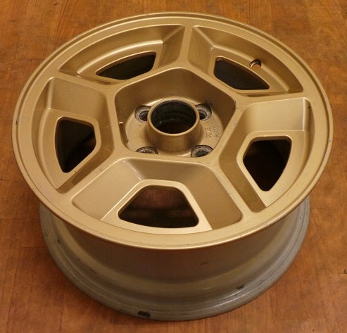 1x Alufelge 14 Zoll 6.0" 4x100 30ET Opel Manta Rim Wheel FEL6254995902jn