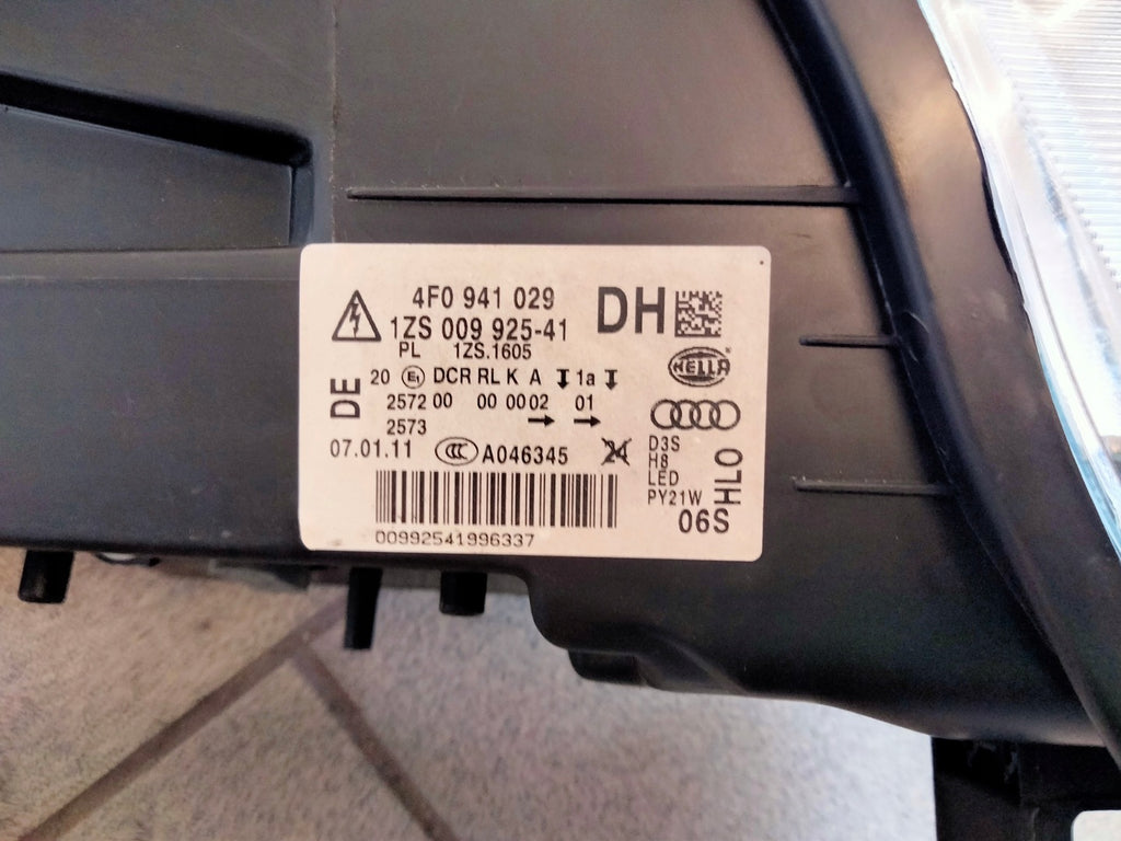 Frontscheinwerfer Audi A6 4F0941029DH Xenon Links Scheinwerfer Headlight SCH6292750596tg
