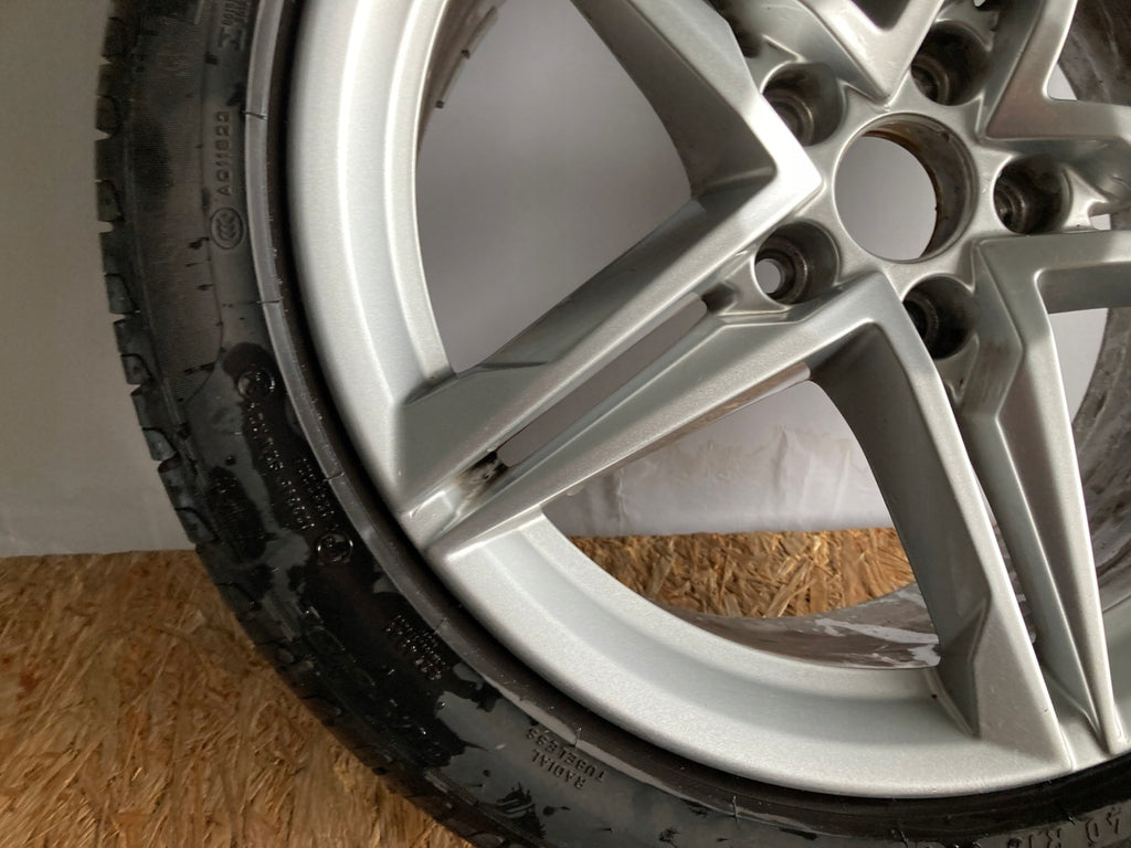 1x Alufelge 18 Zoll 8.0" 5x112 40ET Matt Graphit 8W0601025EC Audi A4 Rim Wheel FEL2931817773hd