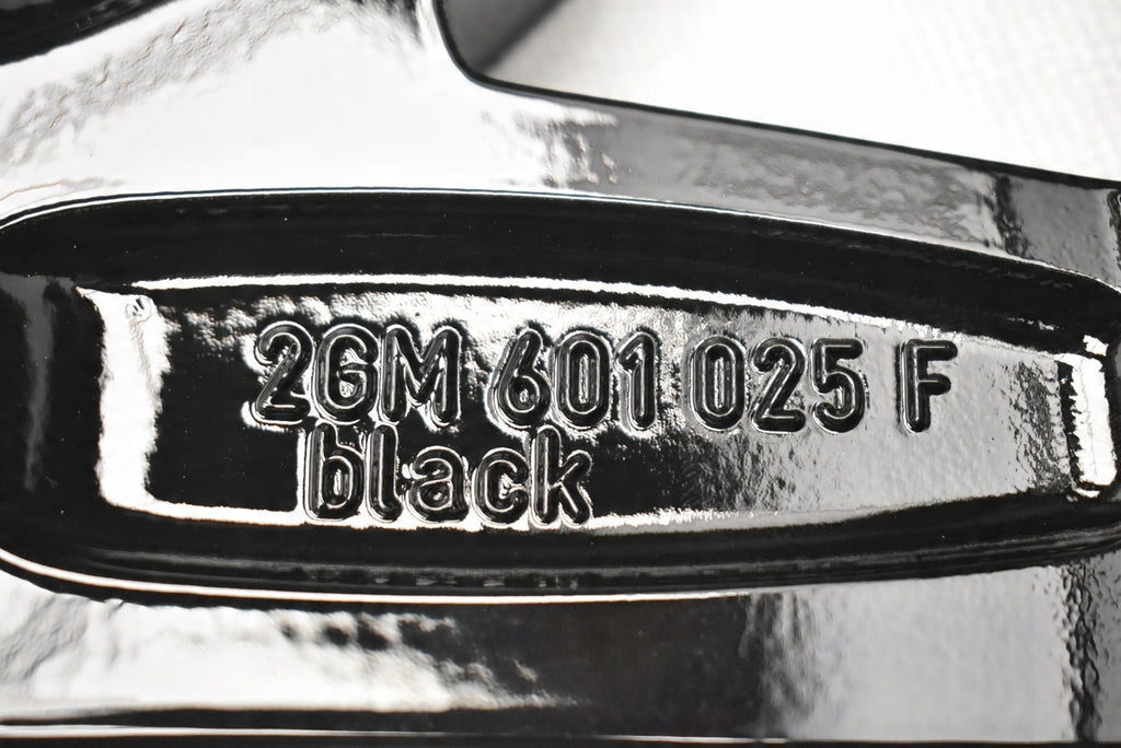 4x Alufelge 18 Zoll 7.0" 5x100 39ET Glanz Schwarz 2GM601025F VW T-Cross Tcross