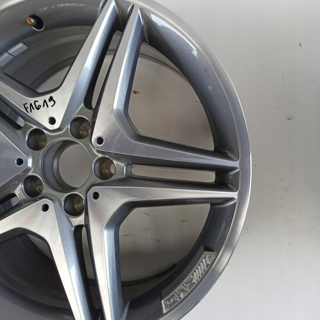 1x Alufelge 17 Zoll 7.5" 5x112 42 5ET Glanz Silber A1764010100 Mercedes-Benz FEL2058149614ug