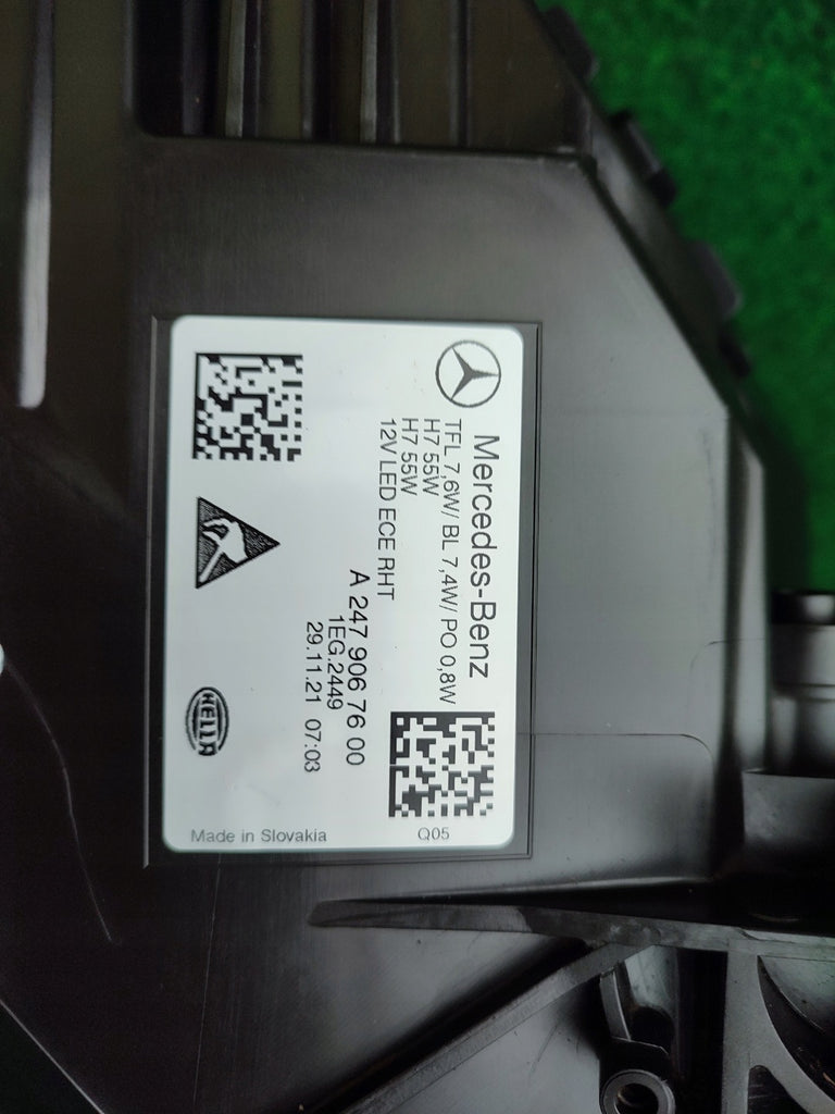 Frontscheinwerfer Mercedes-Benz A2479067600 Rechts Scheinwerfer Headlight SCH8662331432ih