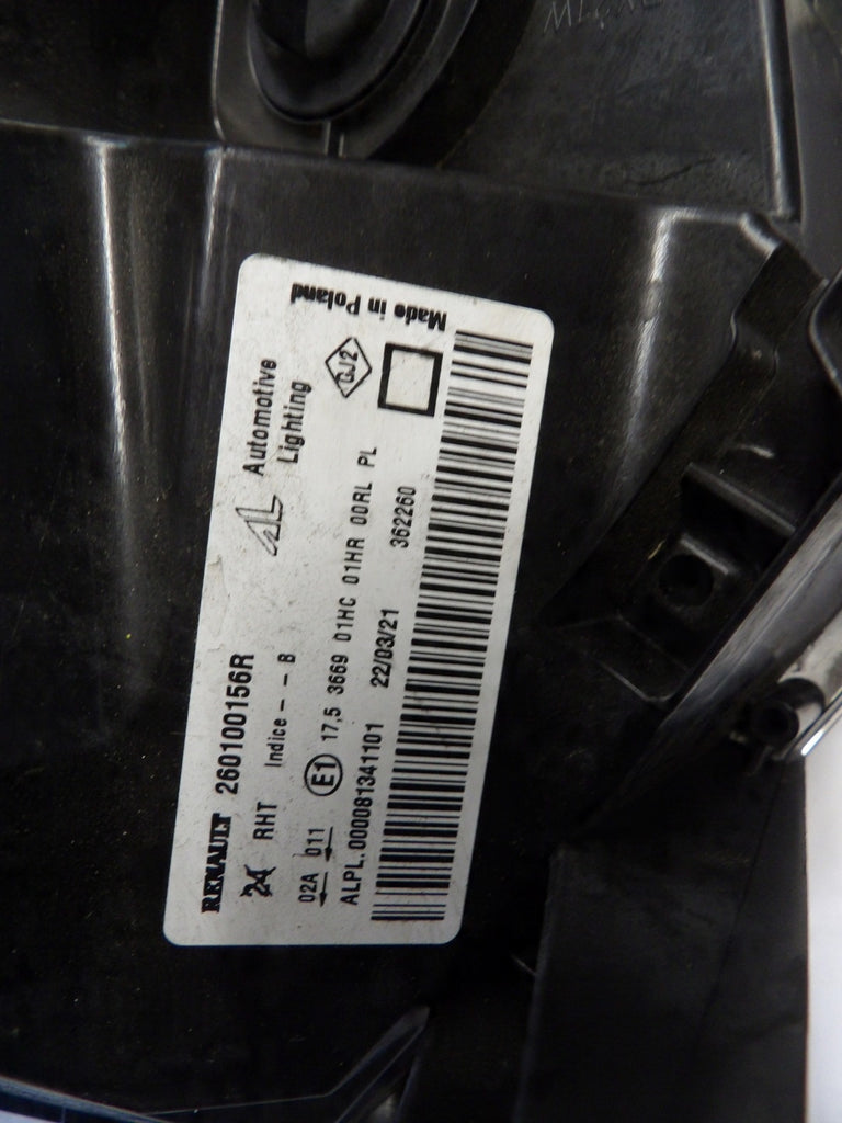 Frontscheinwerfer Dacia Duster 260100156R 260608209R Rechts oder Links