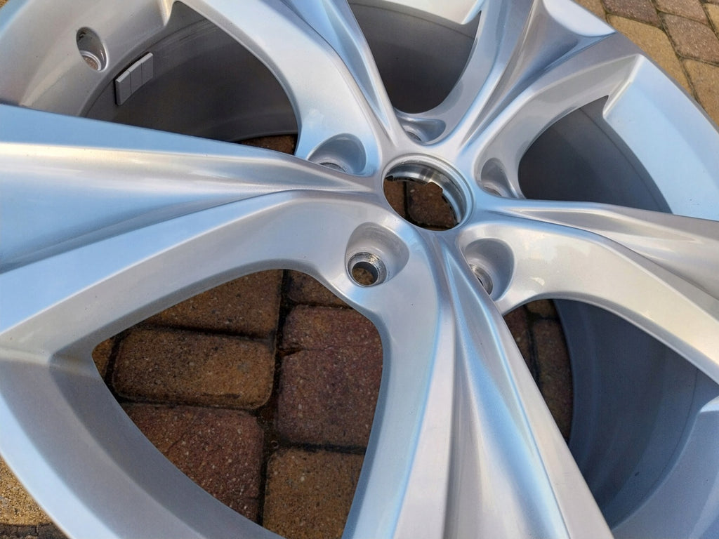 1x Alufelge 17 Zoll 7.5" 5x112 46ET Silber 5FA601025C Seat Leon Rim Wheel FEL9521034441pw