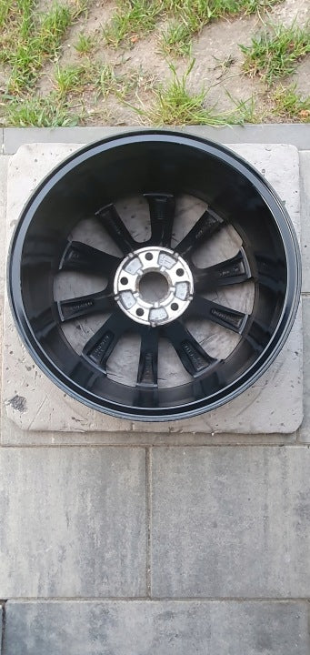 1x Alufelge 17 Zoll 7.0" 5x112 45ET Glanz Schwarz 2GA601025AG VW T-Roc Troc FEL4668851857gg