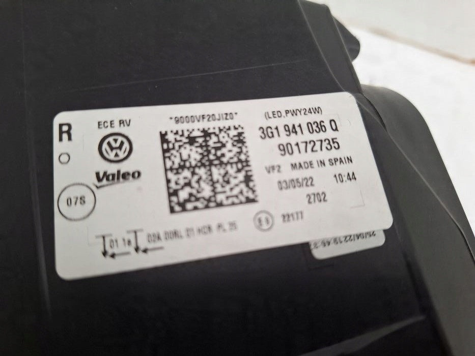 Frontscheinwerfer VW Passat B8 3G1941036Q LED Rechts Scheinwerfer Headlight