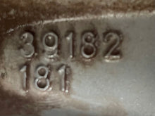 Laden Sie das Bild in den Galerie-Viewer, 1x Alufelge 16 Zoll 6.5" 4x108 38ET 39182181 Opel Corsa Rim Wheel FEL3092941579so