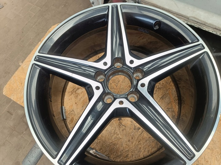 1x Alufelge 18 Zoll 8.5" 5x112 49ET A2054011200 Mercedes-Benz A205 Rim Wheel FEL2172995354sb