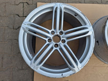 Load image into Gallery viewer, 1x Alufelge 20 Zoll 9.0" 5x112 38ET Silber 4F0601025BT Audi Rim Wheel FEL7757391324qm