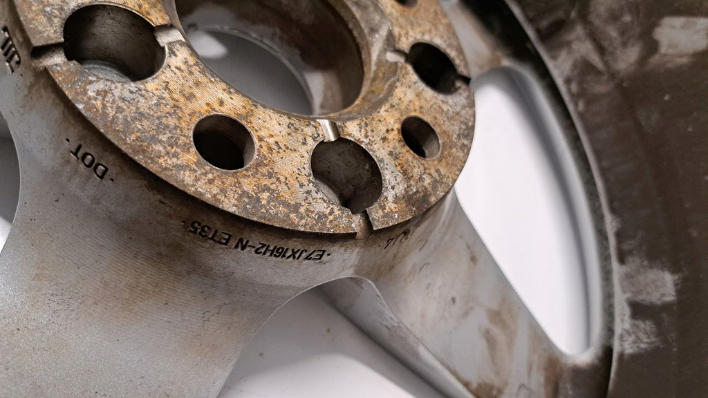 1x Alufelge 16 Zoll 7.0" 5x112 35ET Glanz Silber 8W0601025 Audi A4 Rim Wheel FEL7236433284bo