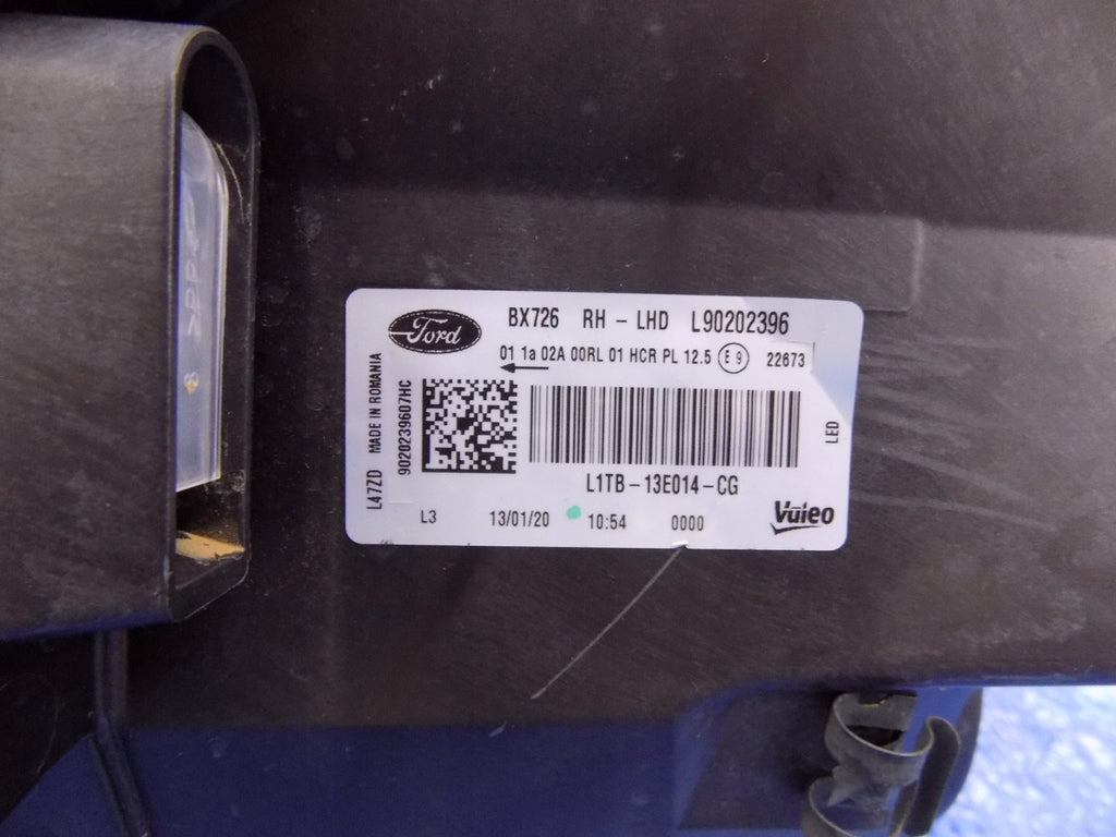 Frontscheinwerfer Ford Puma L90202396 Ein Stück (Rechts oder Links) Headlight SCH4943038098jt