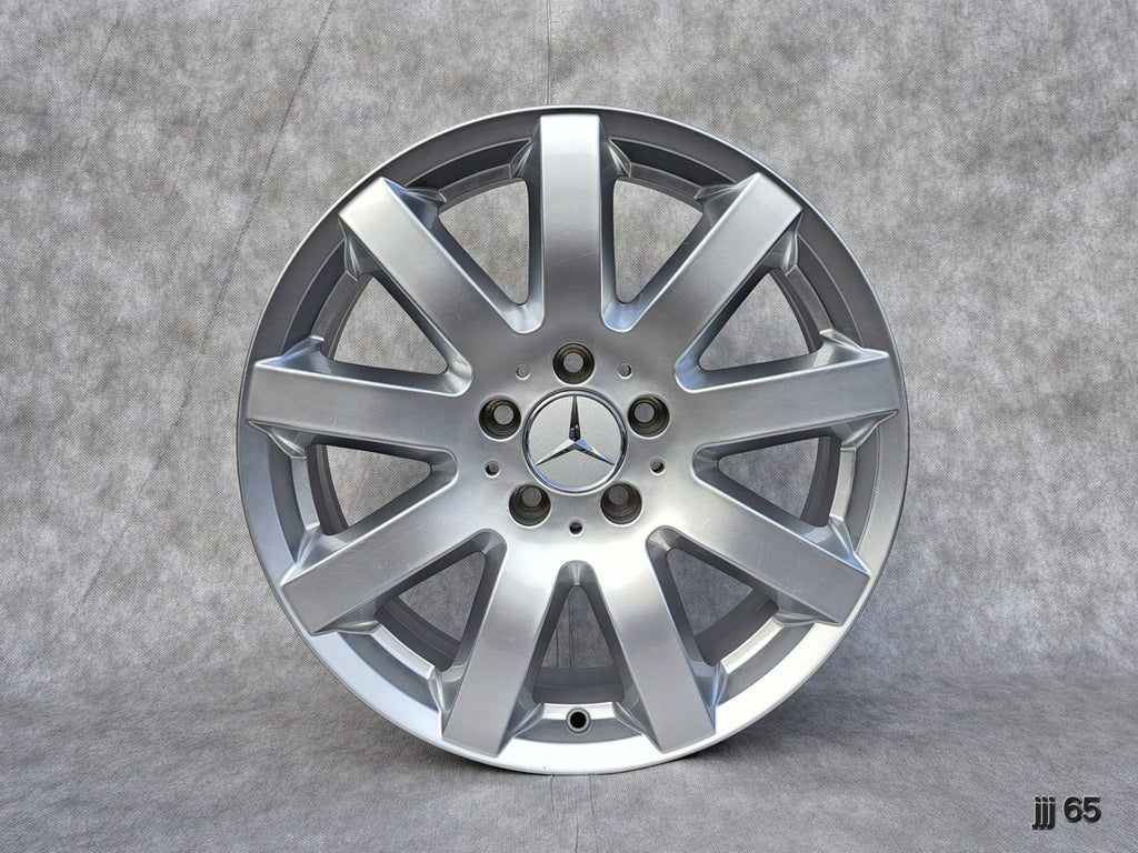 1x Alufelge 17 Zoll 8.0" 5x112 38ET Glanz Silber 2114013502 Mercedes-Benz W211 FEL5319485287rh