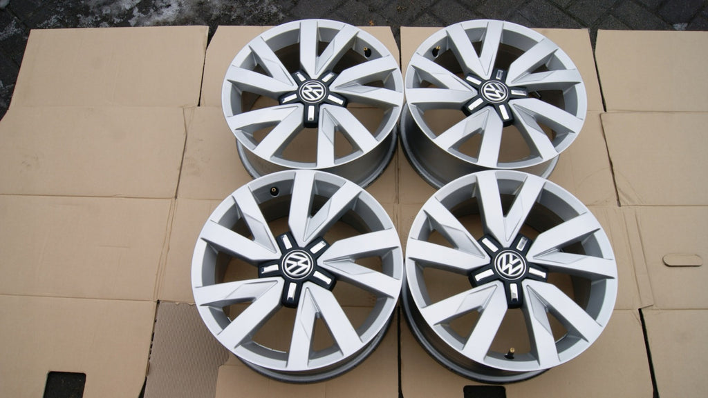 4x Alufelge 16 Zoll 6.5" 5x112 3GO601025A VW Passat Rim Wheel FEL8598072028of