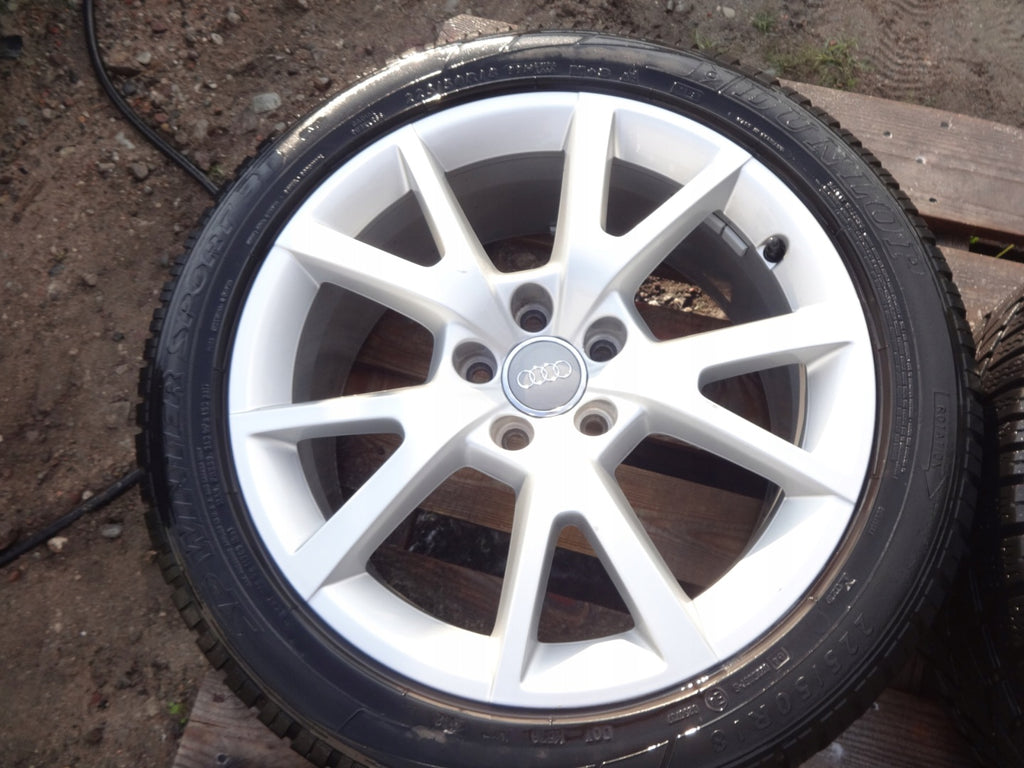 4x Alufelge 18 Zoll 7.5" 5x112 37ET Glanz Silber 4G0071498A Audi C8 I Rim Wheel FEL1324383224vr