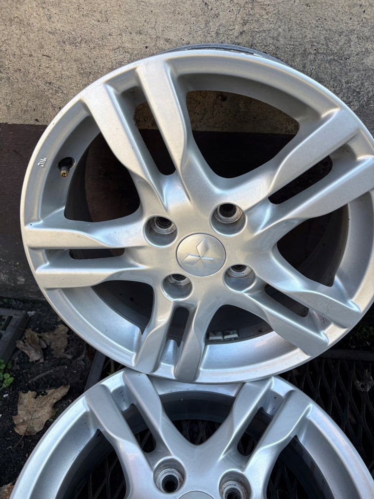 4x Alufelge 16 Zoll 46ET 4250B545 Mitsubishi Colt VI I Rim Wheel FEL8116090600lw