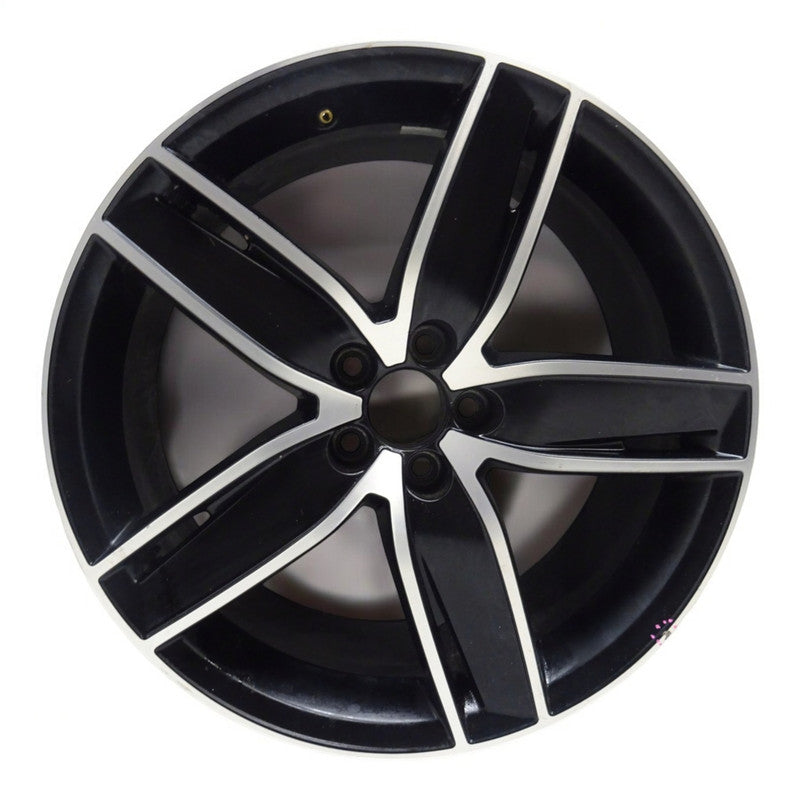 1x Alufelge 18 Zoll 7.5" 5x100 37ET Glanz Schwarz 8XA601025J Audi A1 Rim Wheel