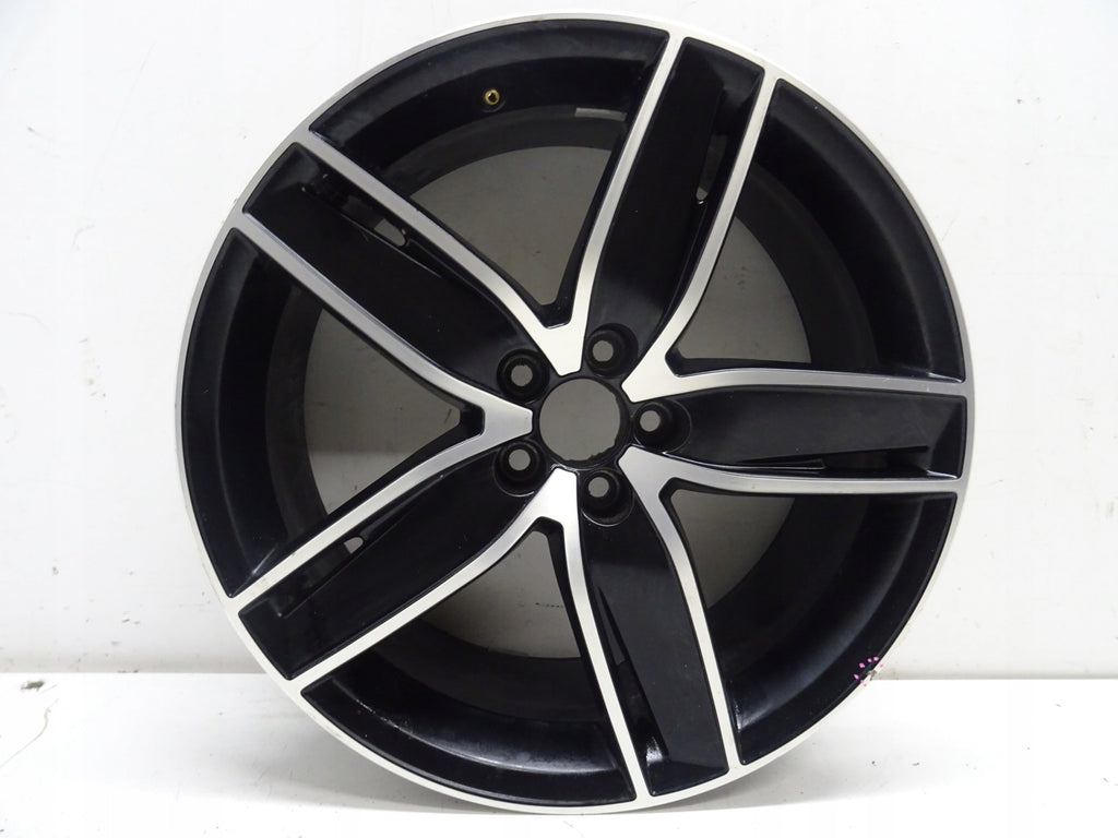 1x Alufelge 18 Zoll 7.5" 5x100 37ET Glanz Schwarz 8XA601025J Audi A1 Rim Wheel