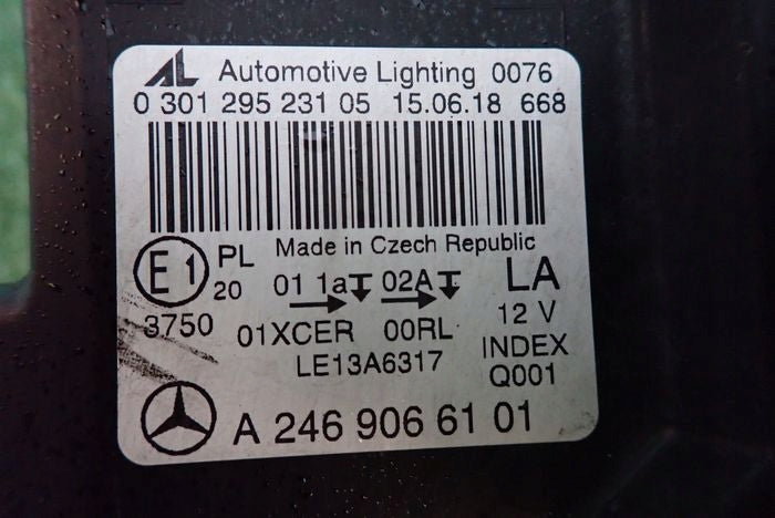 Frontscheinwerfer Mercedes-Benz W246 A2469066101 LED Links Headlight SCH5337908548mb