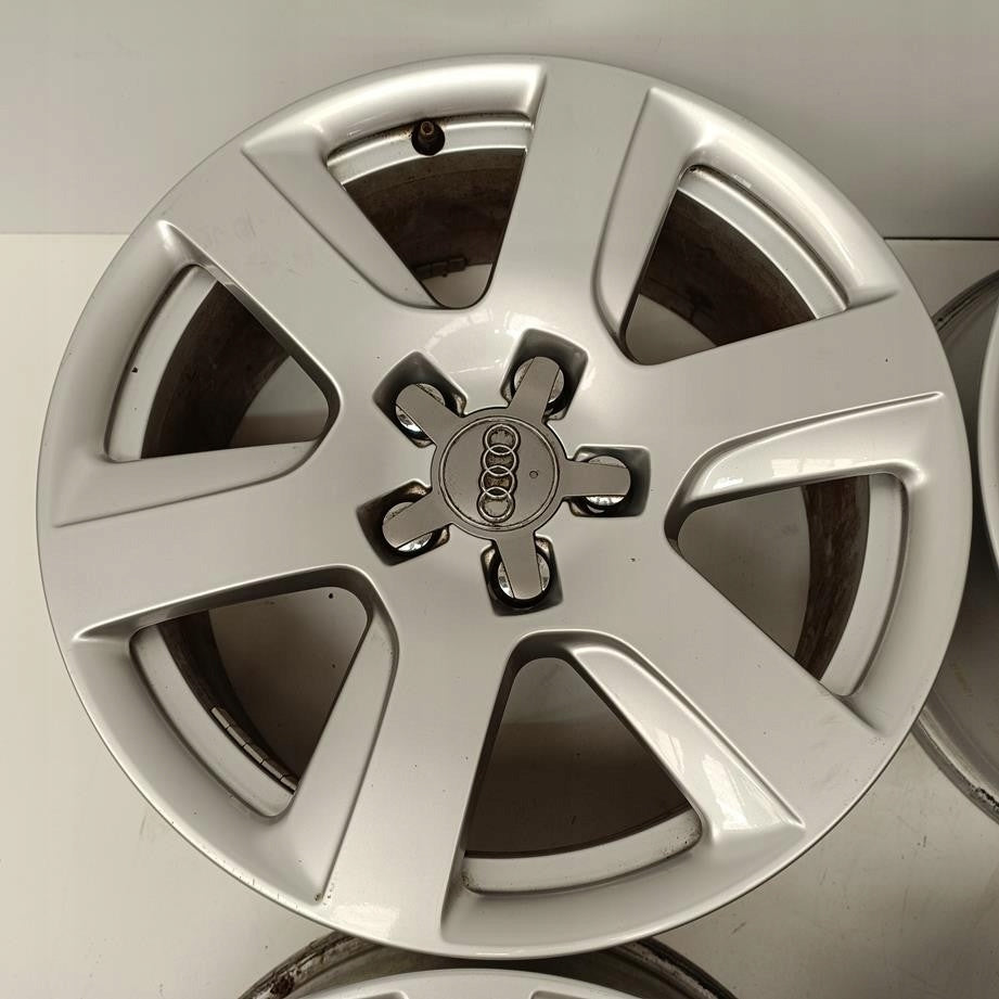 4x Alufelge 17 Zoll 7.5" 5x112 37ET Glanz Silber 4G0601025L Audi A6 Rim Wheel FEL2105206552mj