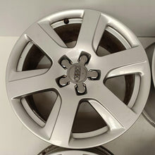 Laden Sie das Bild in den Galerie-Viewer, 4x Alufelge 17 Zoll 7.5" 5x112 37ET Glanz Silber 4G0601025L Audi A6 Rim Wheel FEL2105206552mj