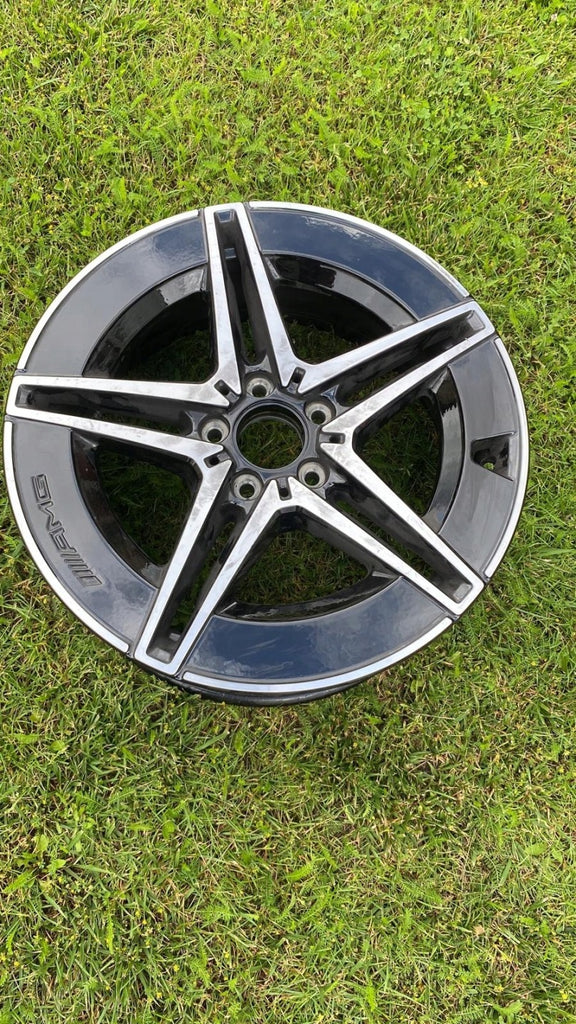 2x Alufelge 18 Zoll 7.5" 5x112 40ET Glanz Schwarz A2064011700 Mercedes-Benz W206 FEL3886974446he