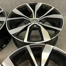 Load image into Gallery viewer, 4x Alufelge 19 Zoll 8.0" 5x112 47ET Glanz Schwarz 2GA601025AK VW T-Roc Rim Wheel FEL3781908479er