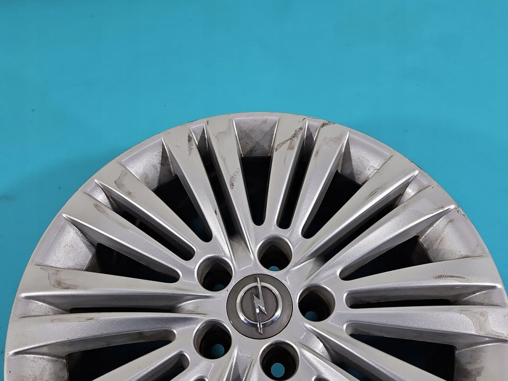 1x Alufelge 17 Zoll 7.0" 5x110 35ET 1397575 Opel Meriva B Rim Wheel