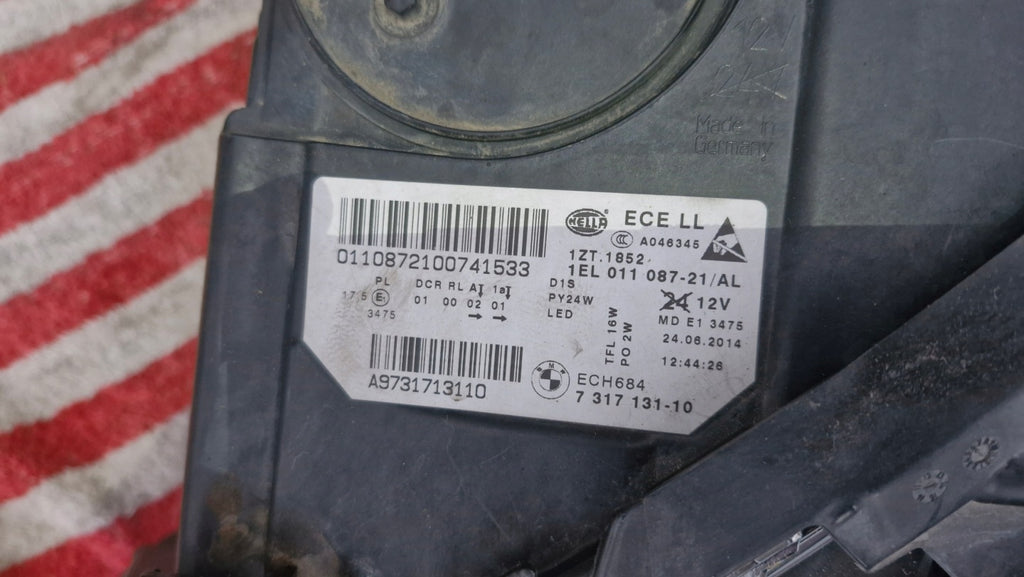 Frontscheinwerfer BMW 5 F11 F10 7317131-10 Xenon Links Scheinwerfer Headlight SCH4179730352re