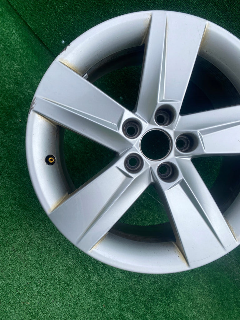 1x Alufelge 16 Zoll 7.0" 5x100 46ET Glanz Grau 6V0601025 Mg Fabia Iii Rim Wheel FEL6285002936ae
