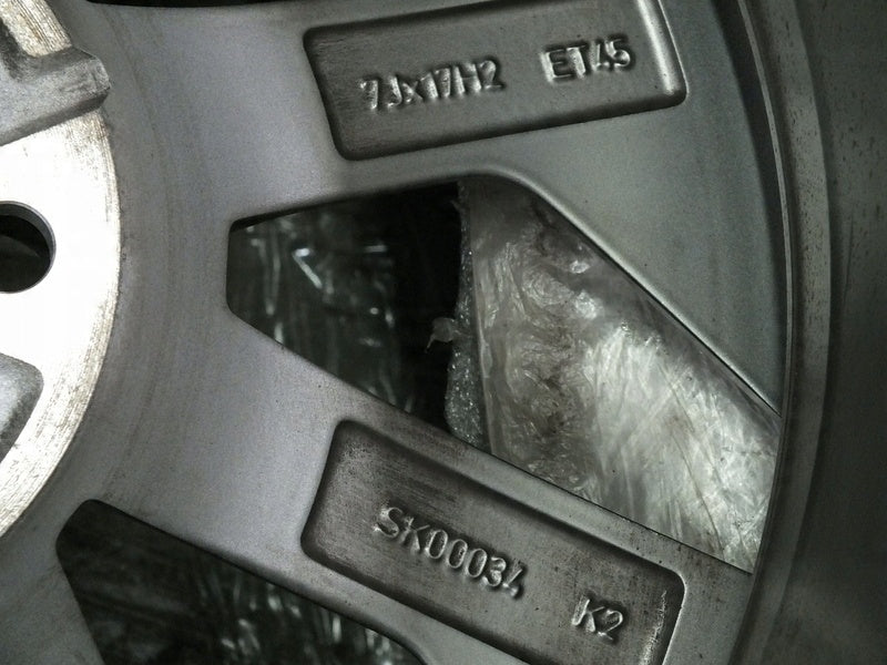 1x Alufelge 17 Zoll 7.0" 5x112 45ET Glanz Graphit 57A601025 Skoda Karoq