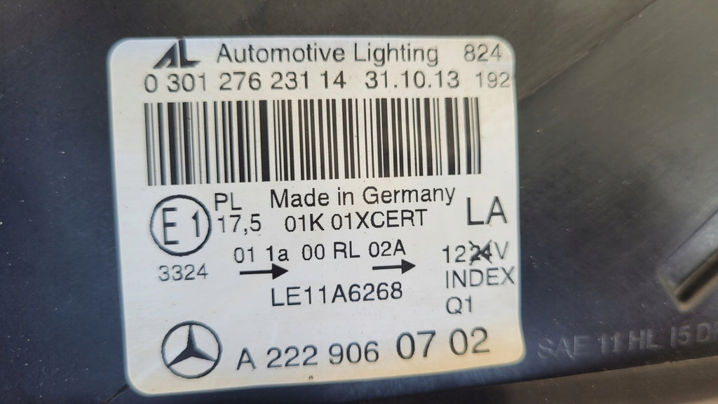 Frontscheinwerfer Mercedes-Benz A2229060702 LED Links Scheinwerfer Headlight