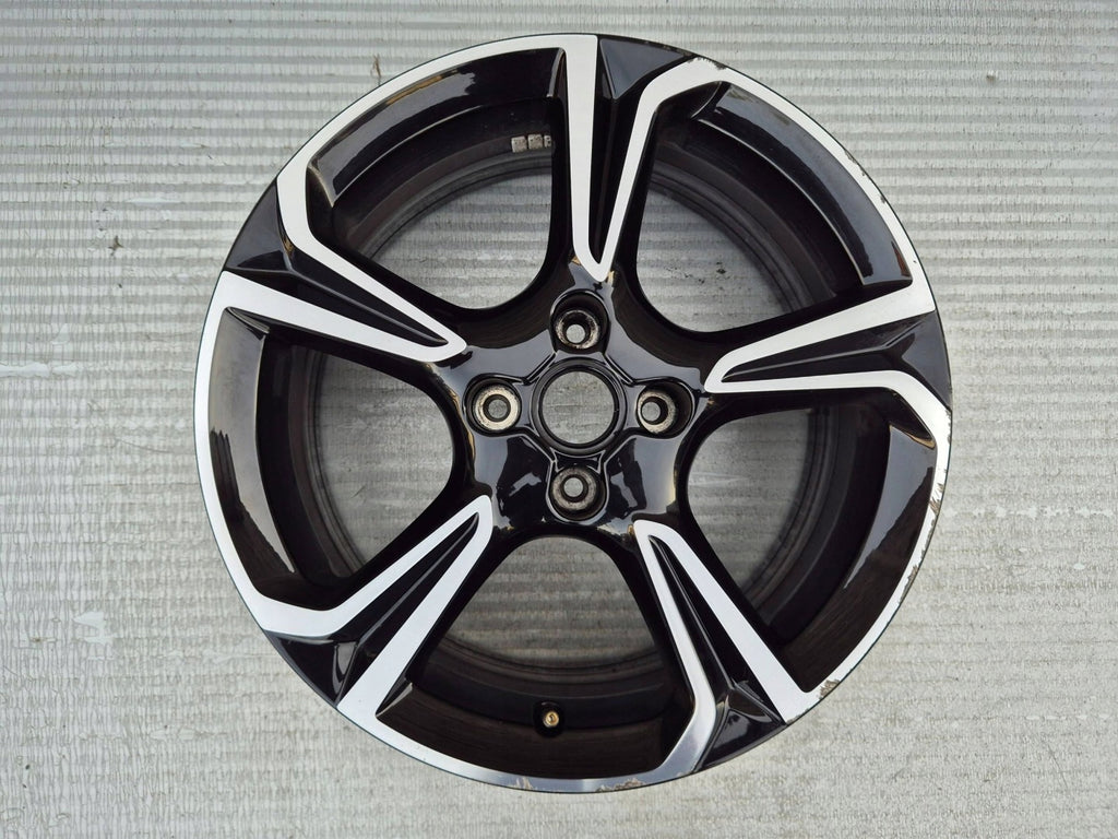 1x Alufelge 17 Zoll 7.0" 4x108 38ET Glanz Schwarz 39182183 Opel Corsa F FEL1168774071jb