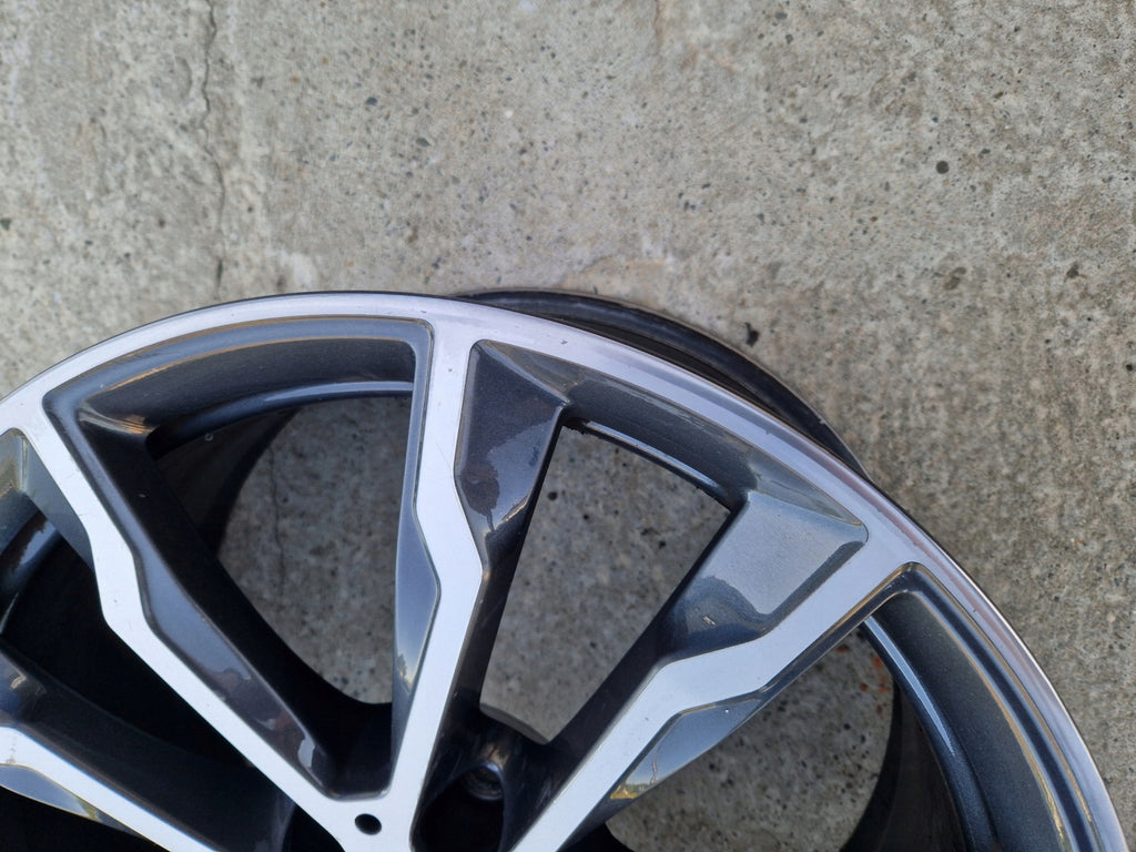 1x Alufelge 20 Zoll 9.5" 5x112 43ET Glanz Silber 8010269 BMW G01 G02 Mg FEL7466243266at