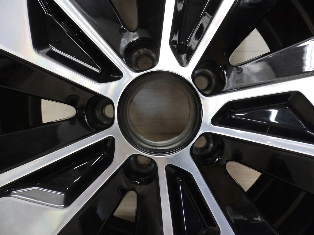 1x Alufelge 18 Zoll 7.5" 5x112 52ET Glanz Schwarz A4474015500 Mercedes-Benz Vito FEL8753576246nt