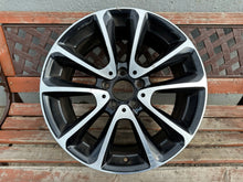 Load image into Gallery viewer, 1x Alufelge 18 Zoll 8.0" 5x112 43ET Glanz Schwarz A2134011600 Mercedes-Benz W213 FEL9727252833lx