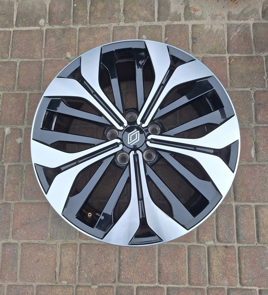 1x Alufelge 18 Zoll 7.5" 5x114.3 45ET Glanz Schwarz 403007567R Renault Arkana FEL3319018916ms