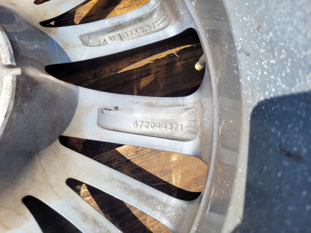 1x Alufelge 17 Zoll 6.5" 4x108 20ET 672044871 Opel Crossland Rim Wheel