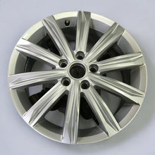 Load image into Gallery viewer, 1x Alufelge 17 Zoll 6.5&quot; 5x112 52ET Glanz Silber 5TA601025D Vw Rim Wheel