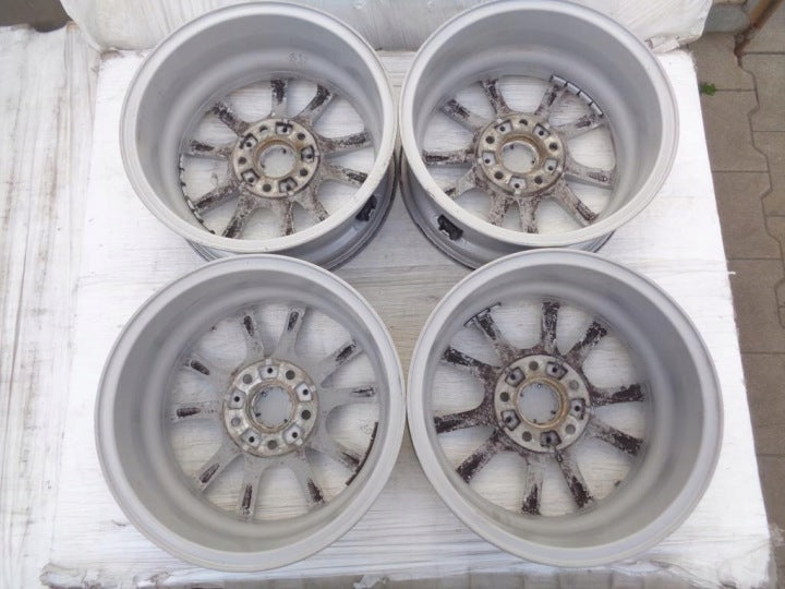 4x Alufelge 16 Zoll 7.0" 5x120 31ET Glanz Silber BMW 1 F21 E81 E87 F20 Rim Wheel FEL3269098338zb