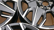 Load image into Gallery viewer, 1x Alufelge 19 Zoll 7.5" 5x108 50ET Glanz Schwarz 9842668980 Peugeot Rim Wheel FEL4572635353aj