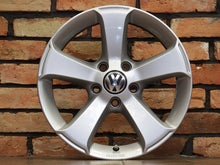 Load image into Gallery viewer, 4x Alufelge 16 Zoll 6.5" 5x112 33ET Glanz Grau VW Sharan Rim Wheel FEL2784694186am