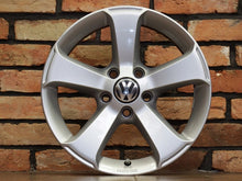 Load image into Gallery viewer, 4x Alufelge 16 Zoll 6.5" 5x112 33ET Glanz Grau VW Sharan Rim Wheel FEL2784694186am