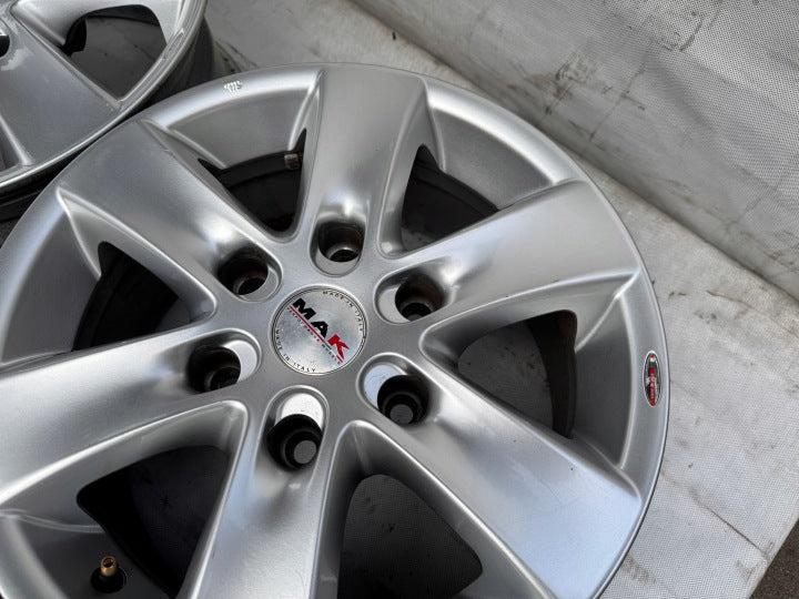 4x Alufelge 16 Zoll 7.0" 6x139.7 38ET Mitsubishi Pajero Rim Wheel FEL5509953783uu