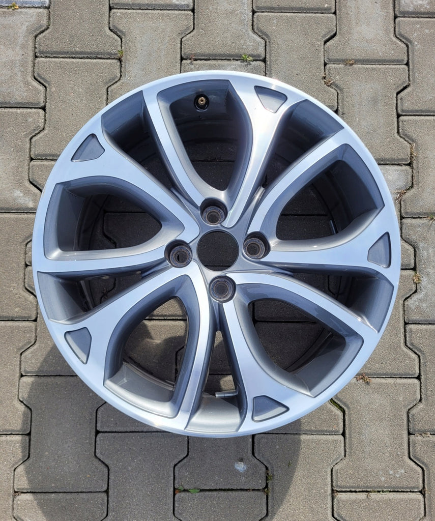 1x Alufelge 18 Zoll 8.0" 4x108 34ET Glanz Silber 9670058877 Citroën I Rim Wheel FEL1312799666yg