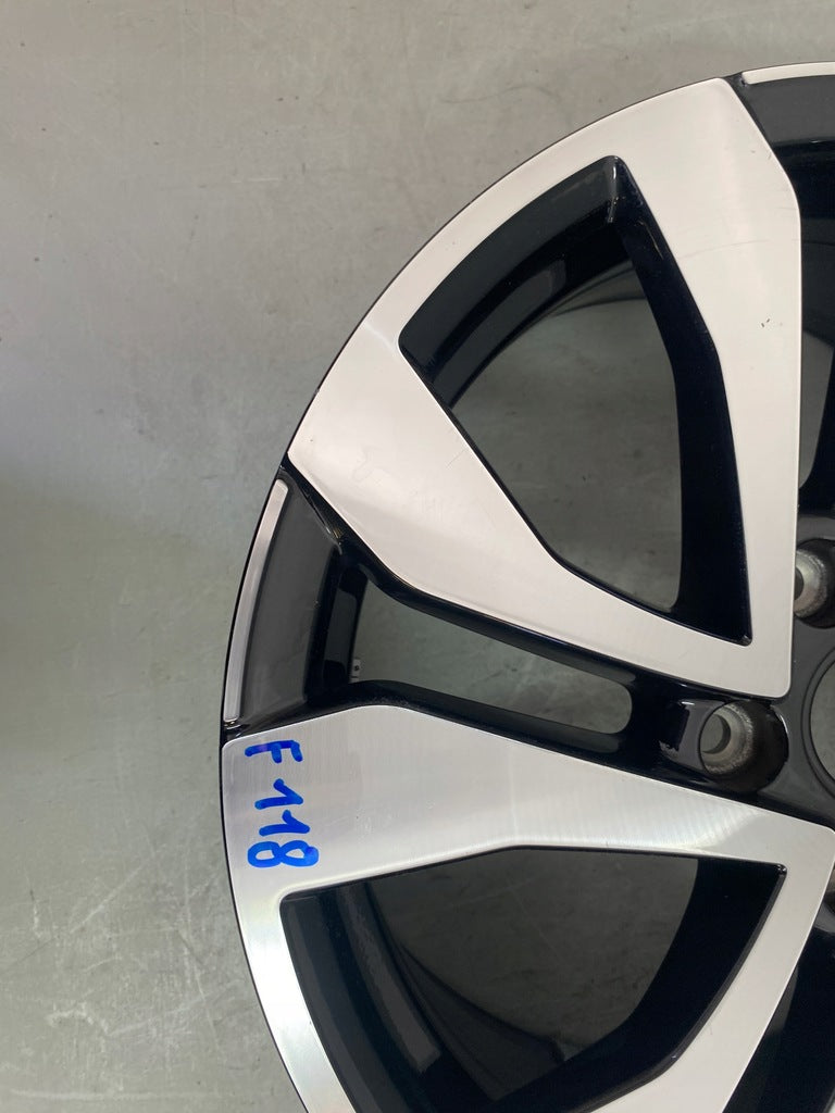 1x Alufelge 17 Zoll 7.0" 5x112 45ET Glanz Silber 2GA601025AF VW T-Roc Rim Wheel FEL8023765354nv