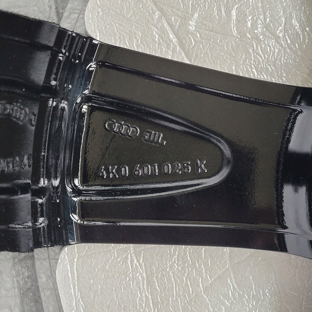 4x Alufelge 20 Zoll 8.5" 5x112 43ET Glanz Schwarz 4K0601025K Audi A6 Rim Wheel FEL1437375474dh