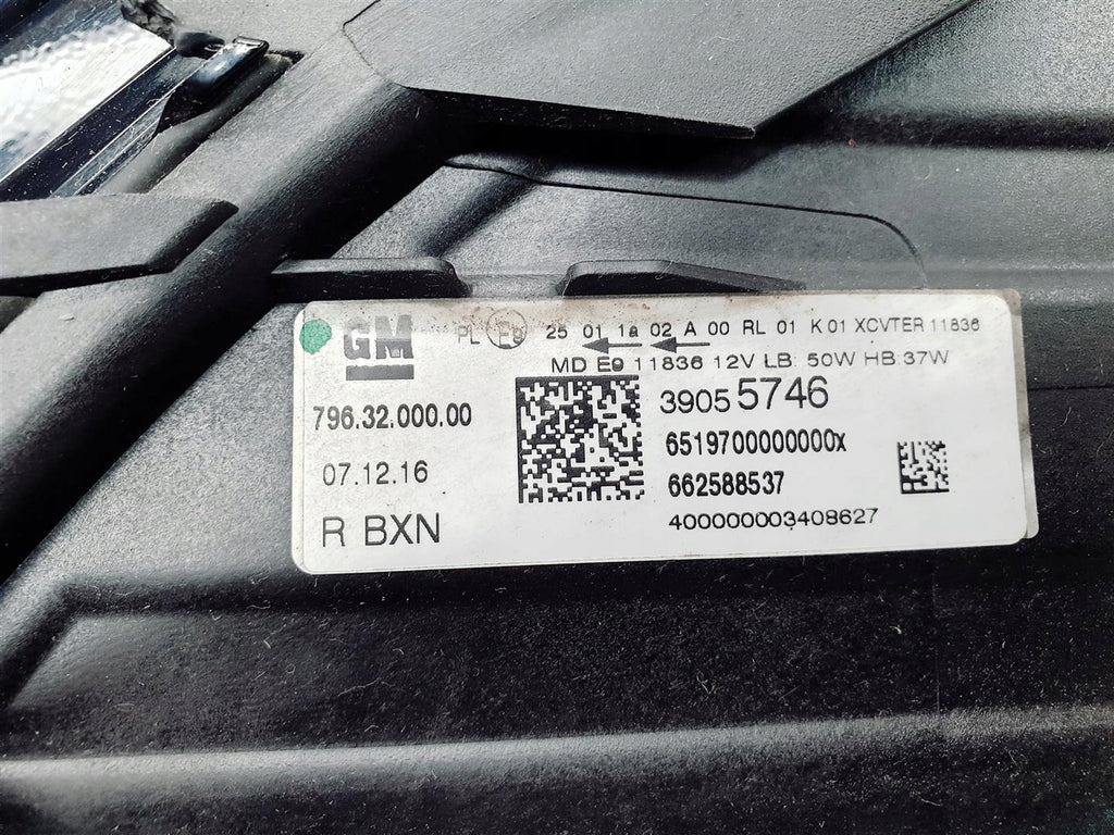 Frontscheinwerfer Opel Astra 39055746 Full LED Rechts Scheinwerfer Headlight SCH1066131688mk