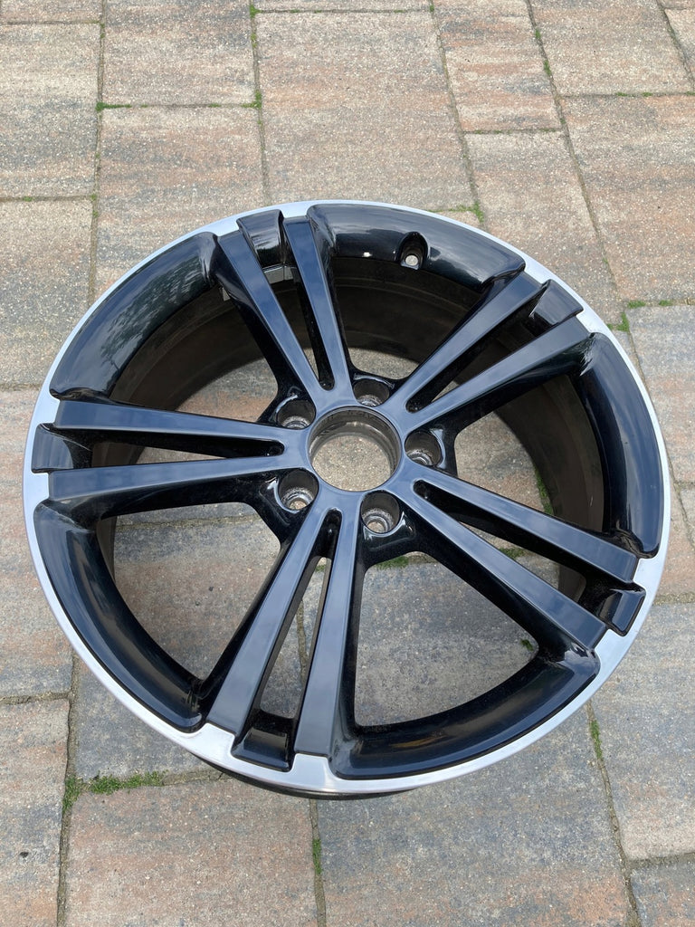 1x Alufelge 18 Zoll 7.5" 5x112 49ET Glanz Schwarz A1774011300 Mercedes-Benz W177